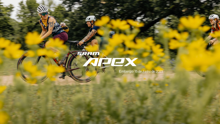 Apresentando o novíssimo grupo SRAM APEX para Gravel e Estrada