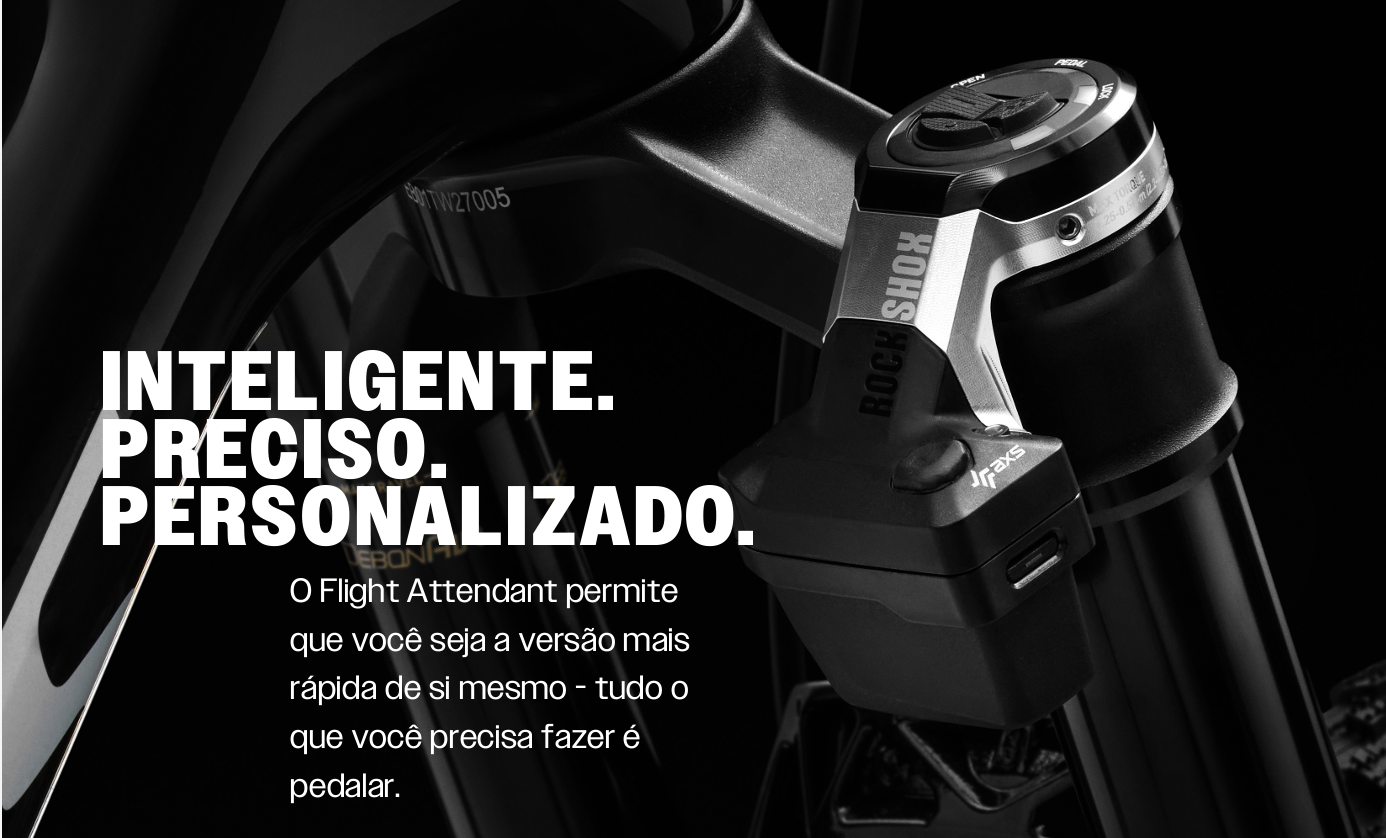 Novíssimo RockShox Flight Attendent 2.0